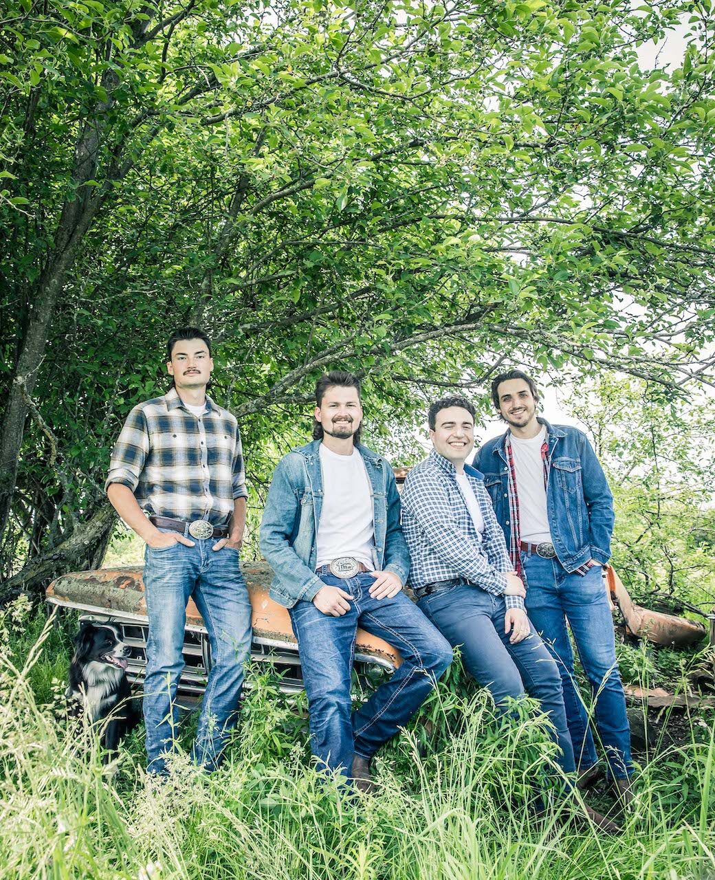 The County Lads photographed by AlZon Photography