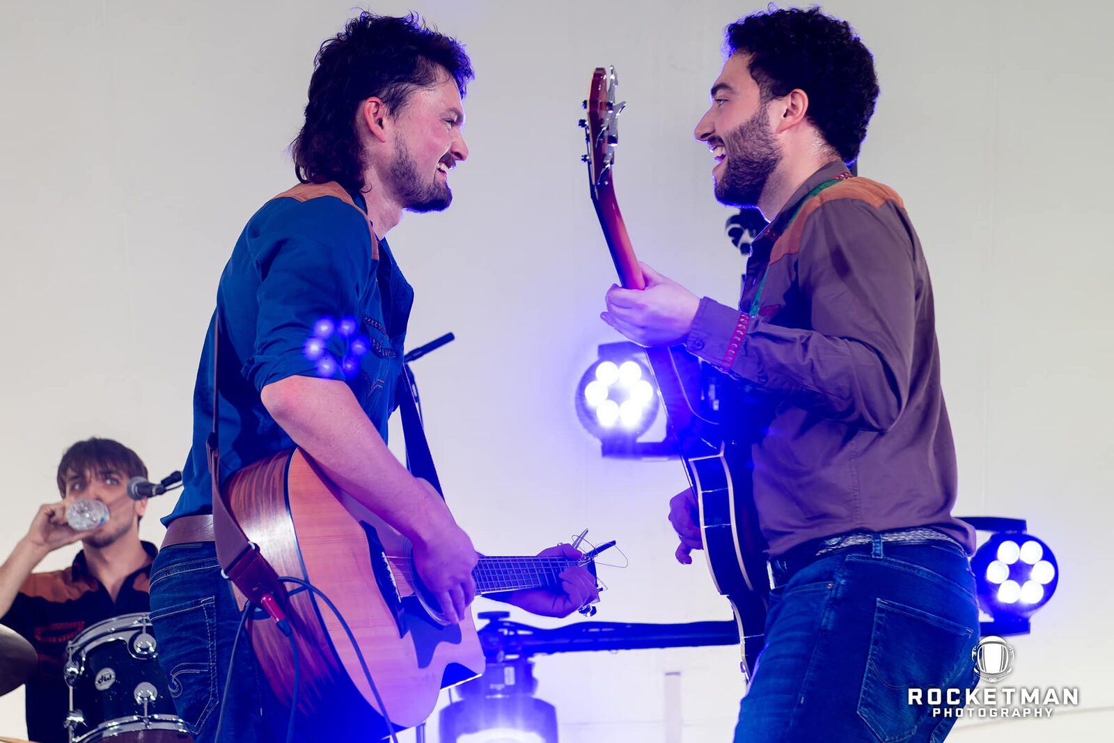 The County Lads playing live, photographed by Rocketman Photography
