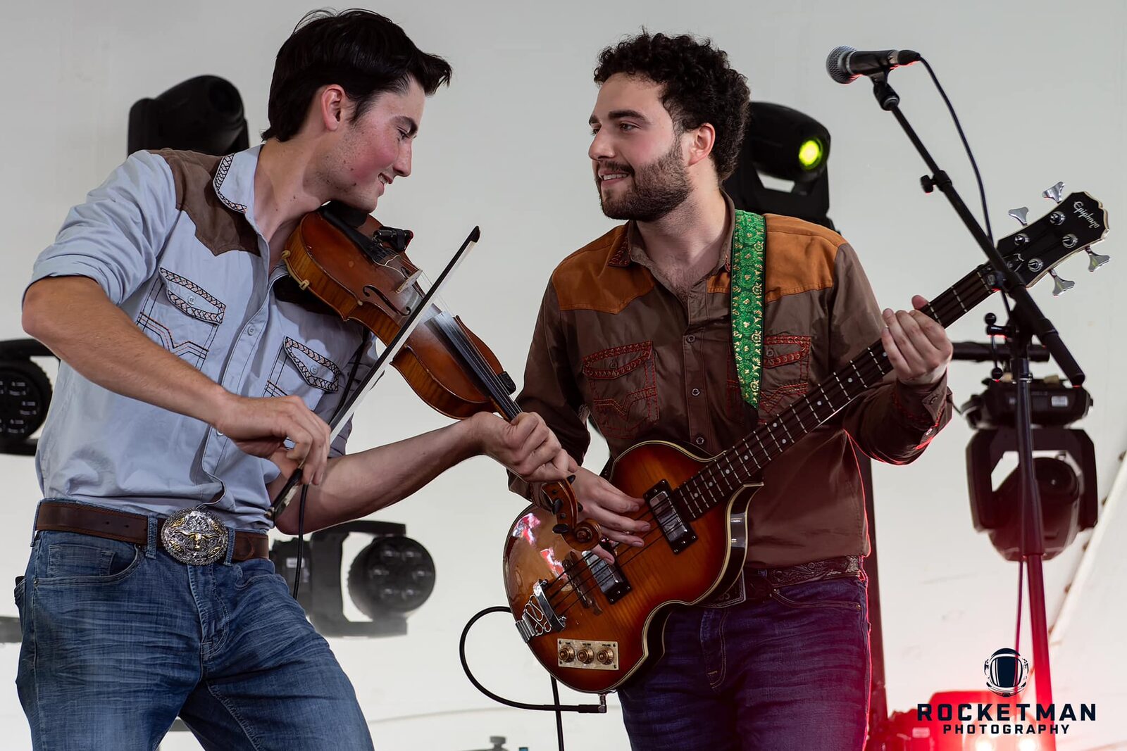 The County Lads playing live, photographed by Rocketman Photography